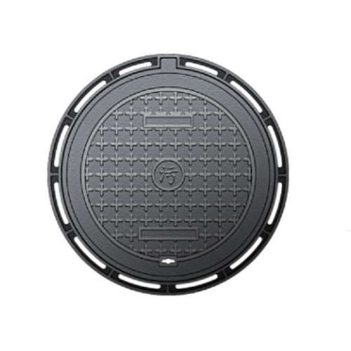 Ductile manhole cover Opening 600 C250 with hinge